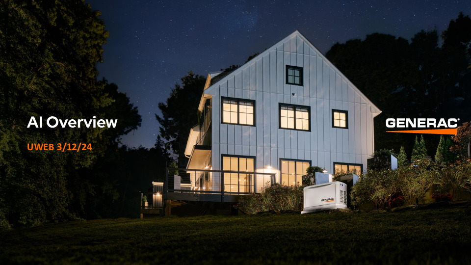 6. Generac Presentation Slides: AI Overview thumbnail